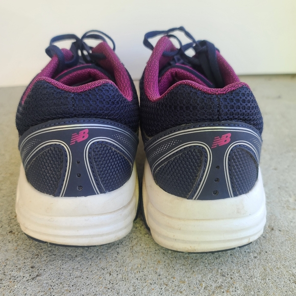 WOMENS IZ 10 NEW BALANCE Blue Purple TECHRIDE 470 WALKING RUNNING SNEAKER SHOES. - Picture 12 of 13